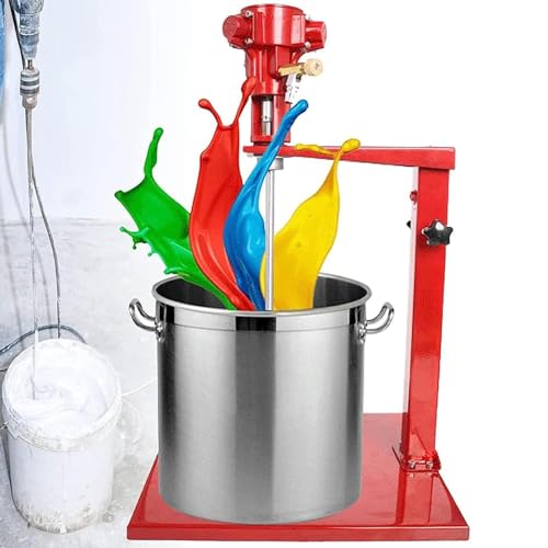 Automatyczny mieszalnik pneumatyczny 5 galonów cementowy kolorowy barwnik hydrosol blender przemysłowe narzędzie do mieszania z silnikiem 1500-2600 obr./min do intensywnego użytkowania