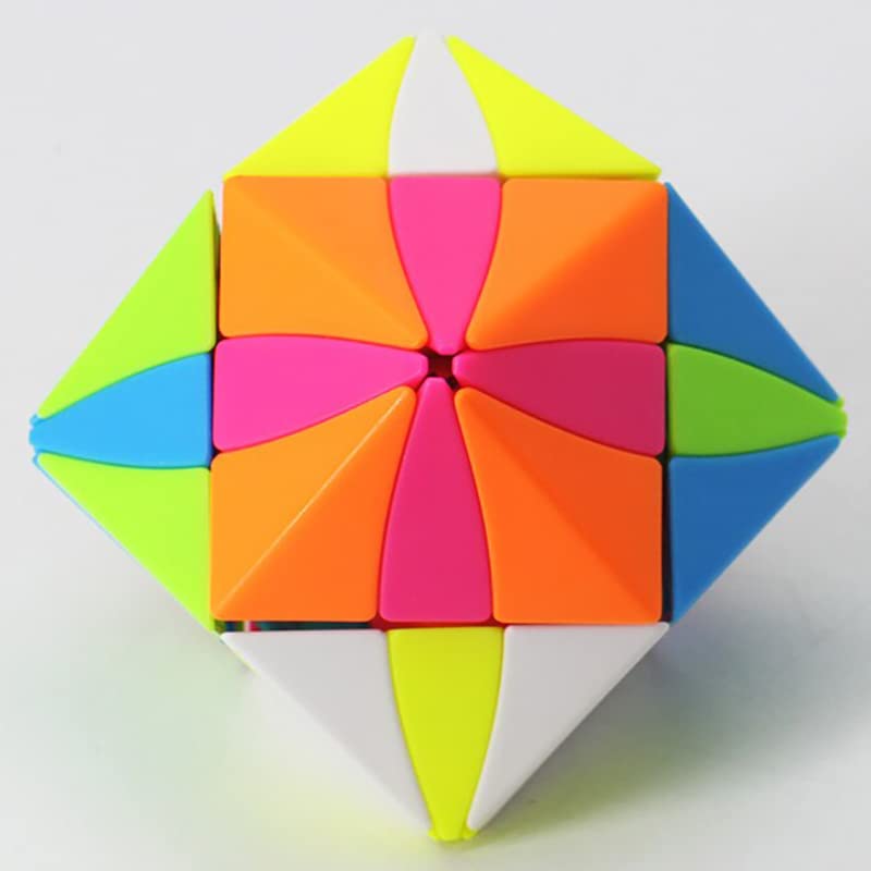 Image of HAWKISTER Kid Devil Eyes Magic Cube Stickerless 3X3X3 Cube Twist Magic Cube Puzzle Toys