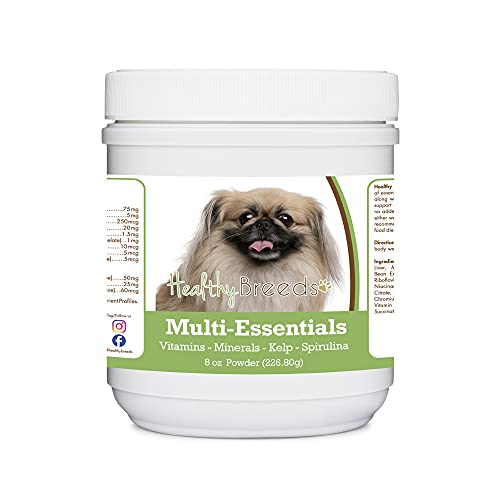 Healthy Breeds Pekingese Multi-Essentials Powder for Dogs - an Ideal Supplement of Vitamins, Minerals & Antioxidants for Your Dog - 8 oz