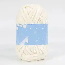 Fio de Chenille Macio Super Grosso para Crochê Tricô Tecelagem Artesanato DIY e Amigurumi Textura Confortável Luxo Premium Projetos Mantas Bebês Roupa