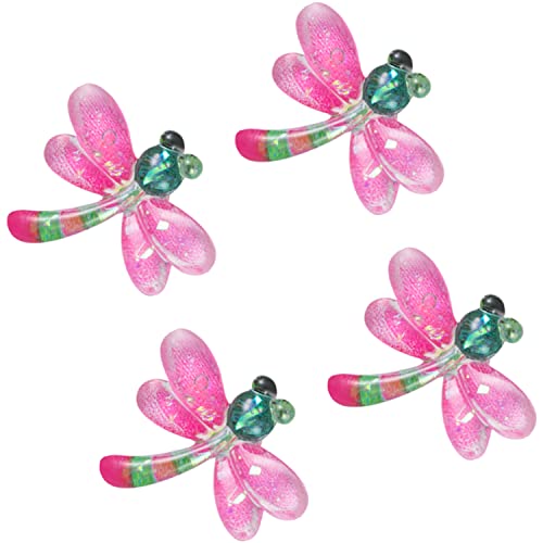 Plastic Earrings, KMEOSCH 2 Pairs of Hypoallergenic Dragonfly Plastic Post Earrings Studs for Sensitive Ears