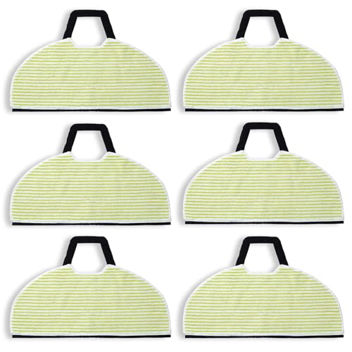 Penkineer Replacement Mop Pads for Shark RV2610WA RV2620WD RV2410WD AI Ultra Robot Vacuum, 6 Pack