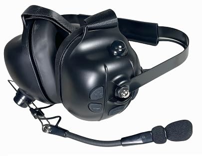 PRYME® Wireless Dual-Muff Headset w/Boom Mic (BTH-800-MAX-OHB)