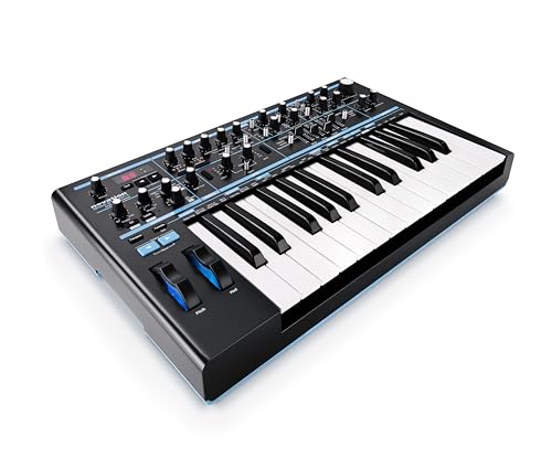 Novation Bass Station II Analog Monosynth – includes 64 factory patches, pattern-based step sequencer and arpeggiator, two oscillators plus an additional sub oscillator