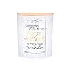 Vanilla Scented Soy Candle Inspirational Christmas Gift for Women | Sometimes You Forget You’re Awesome, Thank You & Relaxation Gift for Women, Best Friends, Daughters, or Moms Who Have Everything