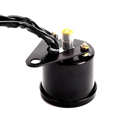 Sangmei Medidor universal de tacômetro e velocímetro de motocicleta 12V com retroiluminação LED CV#