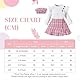 Miipat Baby Mädchen Kleidung Kleinkind Mädchen 3pcs Outfits Set Lange Ärmel Tops mit Mini Röcken Sets Herbst Winter Babybekleidung Mädchen Bekleidungssets mit Hut 100 2-3 Jahre