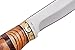 Grand Way Hunting Knife - Decorative Fixed Blade Knife - Classic Stainless Steel Hunting Knife with Wood Handle FB 1022