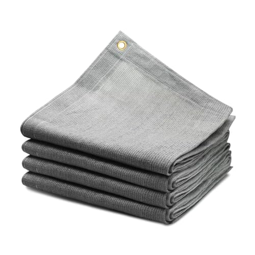 Vocray 90% Sun Shade Cloth for Garden, 10X30 Ft Breathable Sunshade Fabric Cover, UV Blocking & Privacy Protection Screen for Patio, Deck, Porch, Carport.