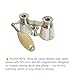 SIFAAT WORLD Opera Glasses Nickel Finish – Antique Style Decorative Binoculars, Vintage Collectible Display & Gift Item, Theater-Inspired Design (No Zoom, No Magnification)