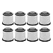 XIAOXIN Home Appliance Filter Kit 8 Packung HEPA Filter Net Vakuum Ersatzteile passen für PVF110 PHV1810 PHV1210 BDH2000PL BDH1600PL BDH2020FHFH BDH1620FLFH Kleine Hausgeräte-Teile (Color : Clear)