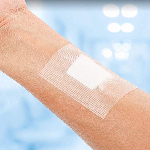 Lotfancy Transparent Medical Tape, 6Rolls 2Inch X 10Yards, Adhesive Clear Hypoallergenic Surgical Tape, Pe First Aid Tape For Wound thumb #5