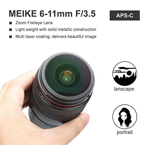MEKE Weitwinkelobjektiv für Sony E-Mount APS-C Kameras NEX 3 3N 5 NEX 5T NEX 5R NEX 6 7 A6400 A5000 A5100 A6000 A6100… – Bild 7