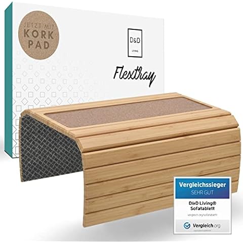D&D Living® Sofatablett - Couch Ablage flexibel Cover