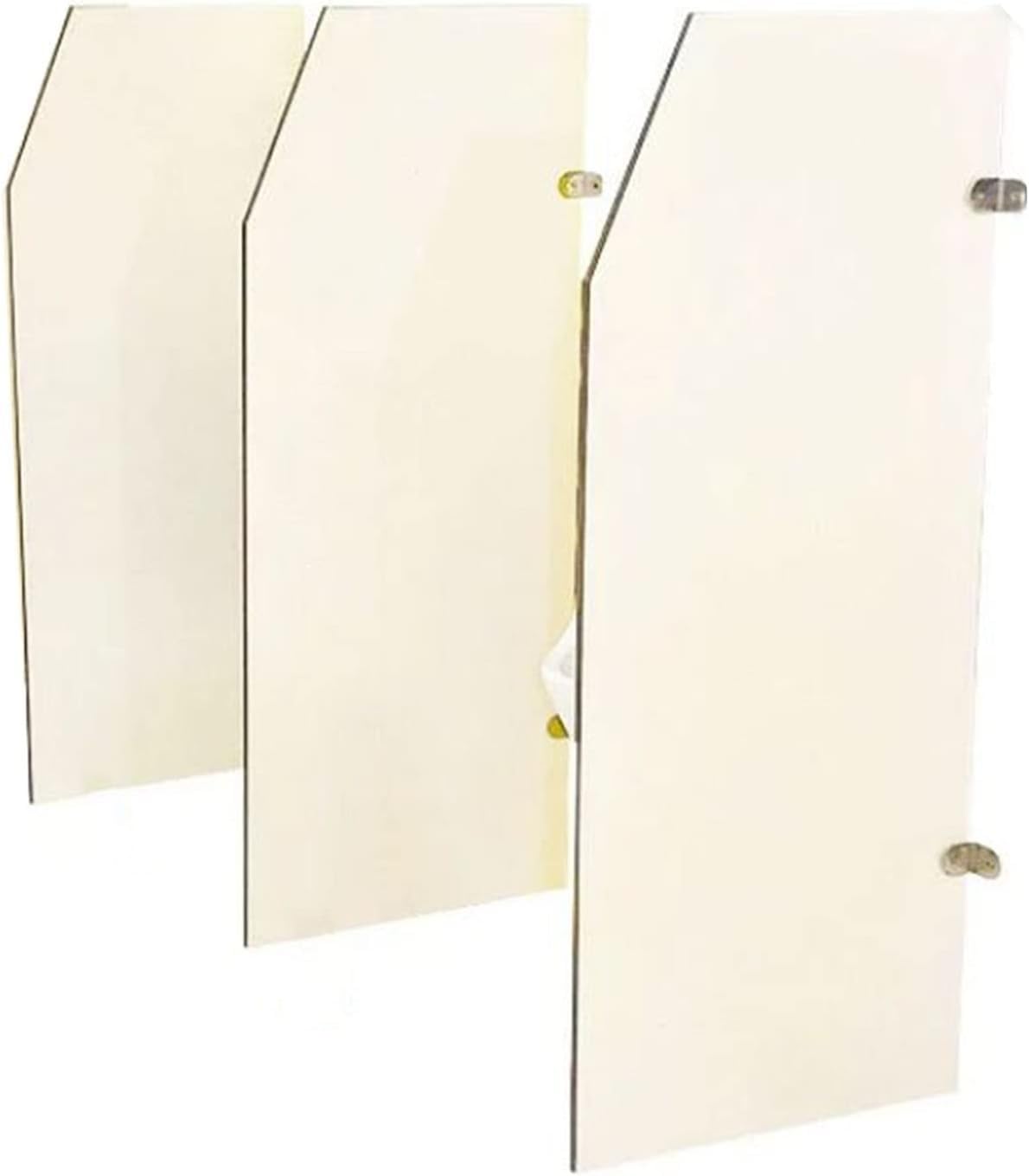 Cloison pour urinoir sur pied étanche assurant l'intimité des toilettes