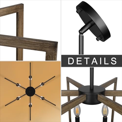 Klgxnrd 6-Light Modern Farmhouse Pendant Lights For Kitchen Island thumb #6