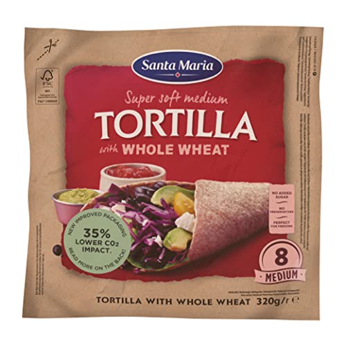 Santa Maria trigo entero Tortilla 320G