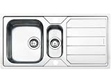 Smeg LFB102 lavello Lavello montato su piano Rettangolare Acciaio inossidabile