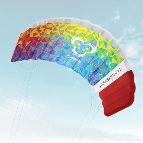 Skymonkey Stormdrifter 4.3 Lenkmatte (4-Leiner) R2FLY - Spannweite: 430 cm [Rainbow]