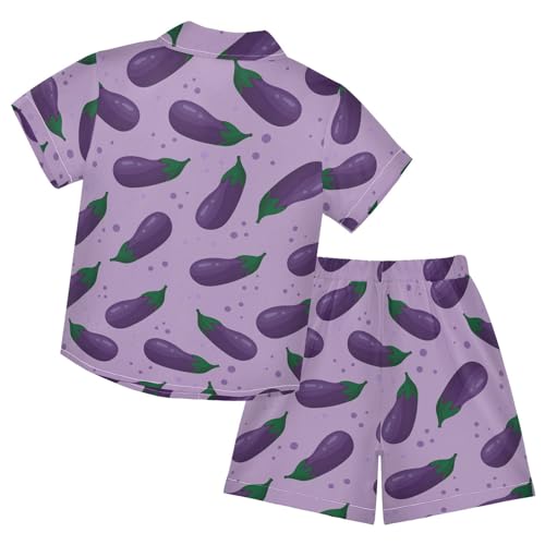 Image of Sunflower Floral Yellow Black Short Sleeve Hawaiian Button Down Shirts and Short Sets for Boys Toddler Summer Outfits