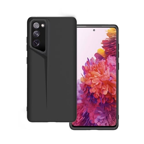 Image of Amazon Brand - Solimo Ultra-Thin Blade Runner Series Matte Finished Camera Protection Soft Back Cover for Samsung Galaxy S20 FE | S20 FE 5G - Black