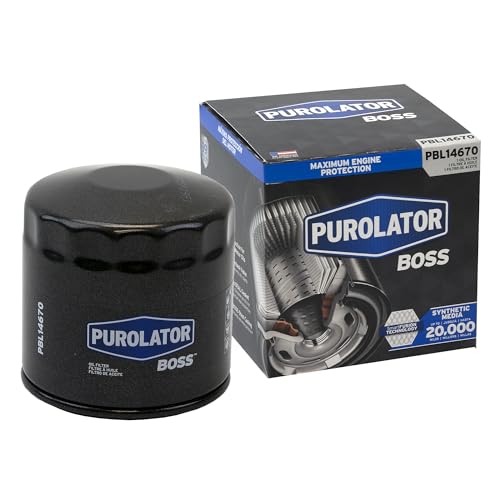 Purolator PBL14670 PurolatorBOSS Maximum Engine Protection Spin On Oil Filter Compatible With Dodge Ram 1500, Dakota, Grand Caravan, Durango, Jeep Wrangler, Grand Cherokee and Chrysler Town & Country