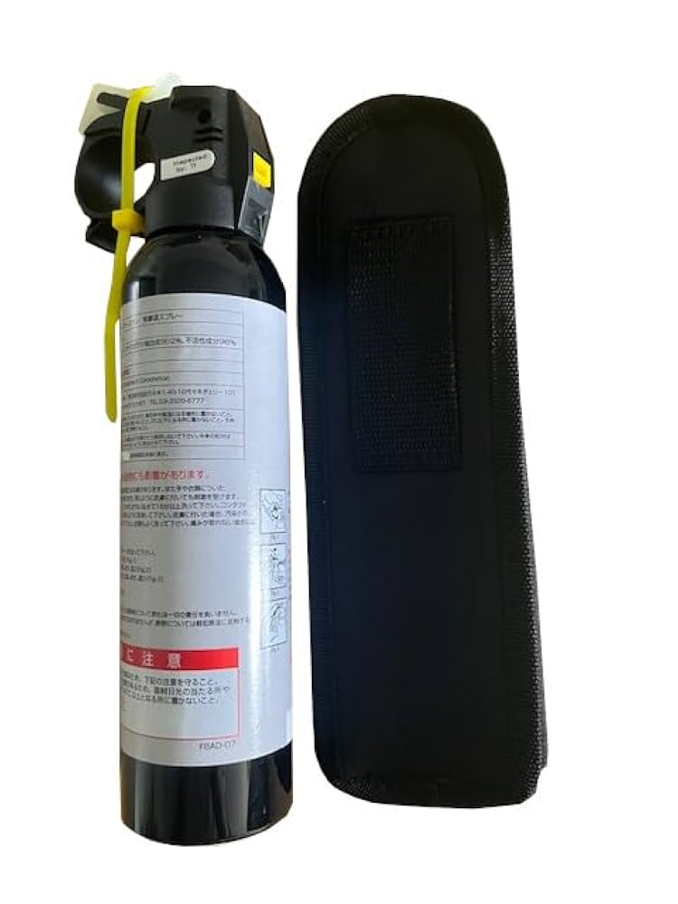 Amazon | 熊撃退スプレー フロンティアーズマン ホルスター付き