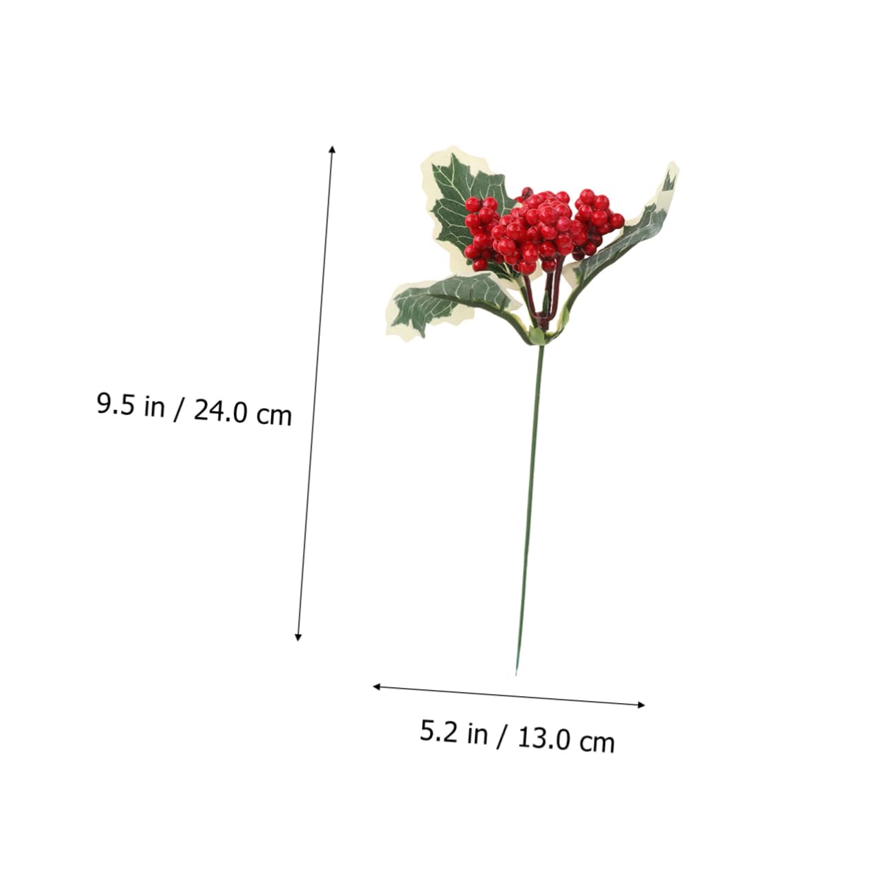 Abaodam 30 Piezas De Navidad Spray para Arbol De Navidad Selecciones De Piña De Ramas De Bayas De Tallos De Artificial Decoraciones