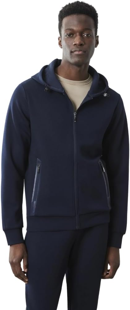 Robert Barakett Men's Brixton Zip Up Hoodie Sweatshirt