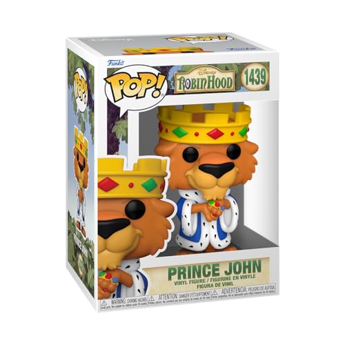 Funko Robin Hood Figura Vinilo Prince John no. 1439 Unisex Pop! Multicolor PVC