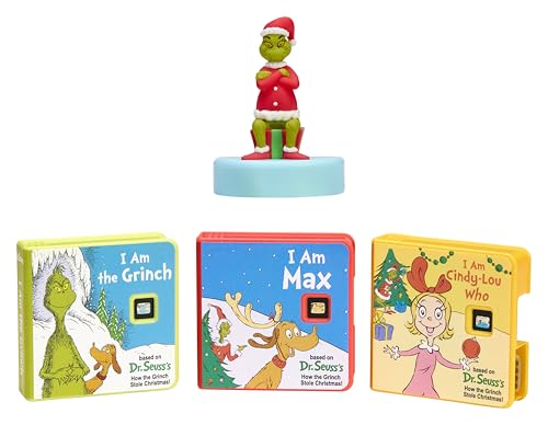 Little Tikes Story Dream Machine Dr. Seuss Grinch Collection, Storytime, Books, Audio Play Character, Gift and Toy for Toddlers and Kids Girls Boys Ages 3+ Years - image 1