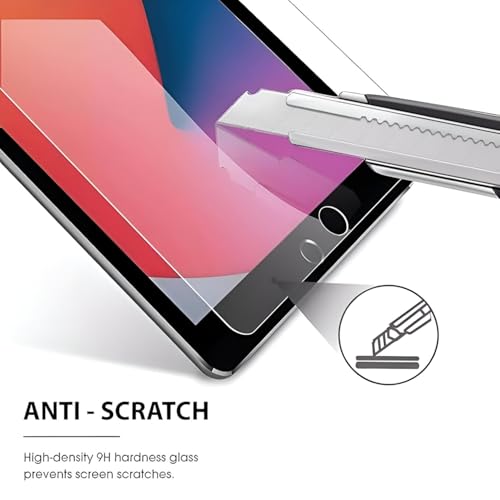 Image of Tempered Glass Screen Protector for Apple iPad Mini 5 / iPad Mini 4 7.9 Inch Full Screen Coverage With Easy Installation Kit