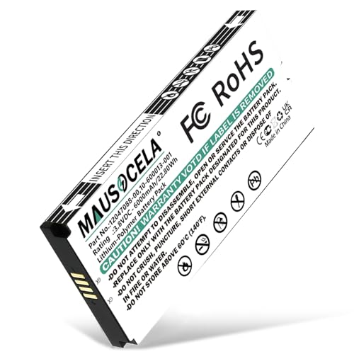 MAUSOCELA 6000mAh 10-600013-001 Replacement Battery, Compatible with Vivint Smart Hub Control Panel VS-SH2000-C00, Part No.: 12047088-00, 10-600013-001