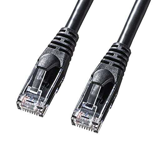 サンワサプライ LANケーブル CAT6A KB-T6AY-005BK