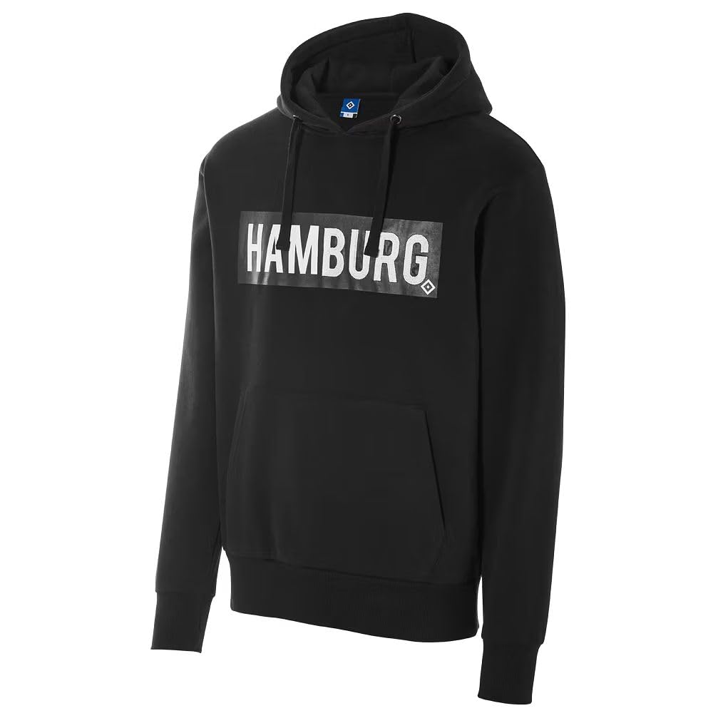Hamburger SV HSV Hoodie Sönke Kapuzenpullover mit Kängurutasche originaler Fanartikel + FanEmotion Flaschenöffner