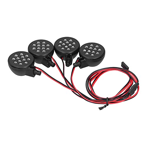 Adattamento su misura per i modelli più diffusi: progettato per essere compatibile con le auto RC HPI e Rovan Baja 5B 1/5, questo kit di luci a LED è perfetto per gli appassionati di questi modelli popolari. Il design realizzato con precisione garantisce compatibilità, rendendolo la scelta ideale per coloro che desiderano migliorare la funzionalità e l'estetica del proprio veicolo senza il fastidio di modifiche.