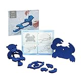 【グッド・トイ2025受賞】シャオール フローティック かに ・ らっこ ( 3歳以上 / 知育玩具 ) パズル おもちゃ 玩具 ( お風呂遊び / 水遊び / プール ) プレゼント 誕生日 幼児 男の子 女の子 S11015