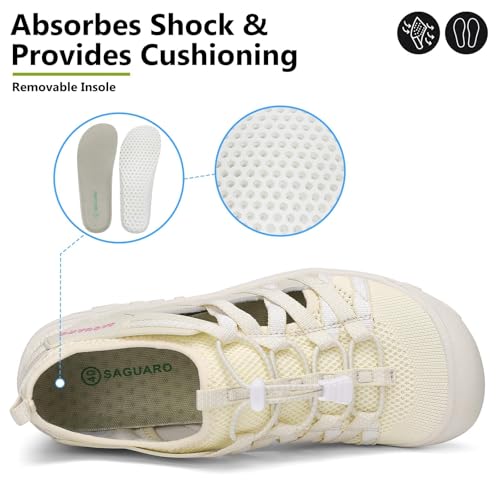 Mishansha Womens Hiking Sandals Closed Toe Comfortable Sport Sandal Non-Slip Quick Dry Water Shoes for Outdoor Beach Trekking3