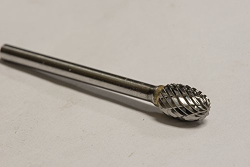 Fresa de carburo sólido doble corte SE-51 1/4" x 3/8" miniatura 3