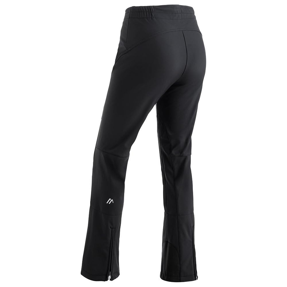 Maier Sports Marie, Enganliegende Damen Skihose, Wasserabweisende Softshell Schneehose, Stretchmaterial und verstellbarer Bund, PFC-frei, stormprotec-Technologie