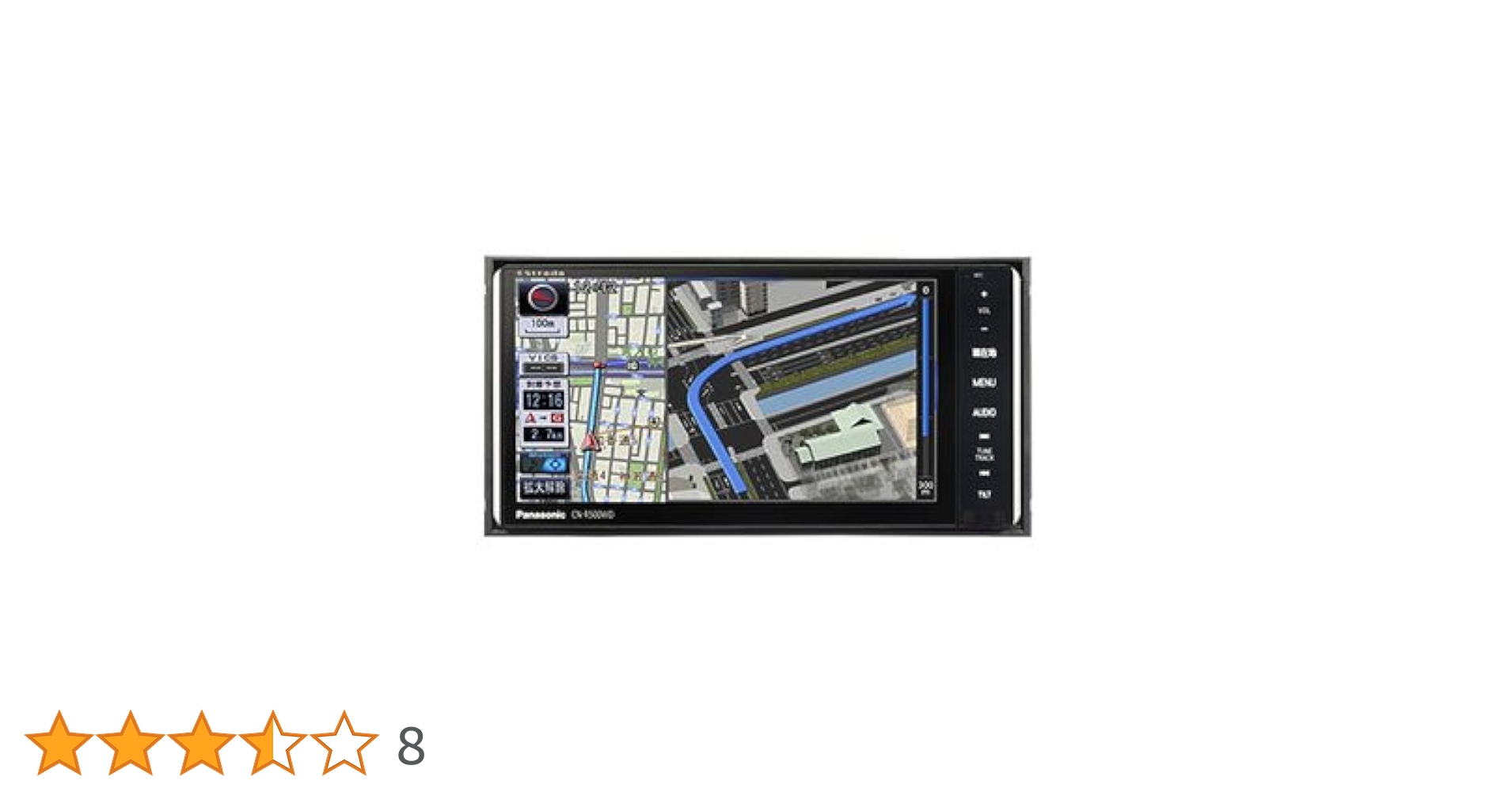 カーオーディオ Panasonic strada CN-R500WD Amazon.co.jp: Panasonic Strada R Series 7V Wide VGA Monitor