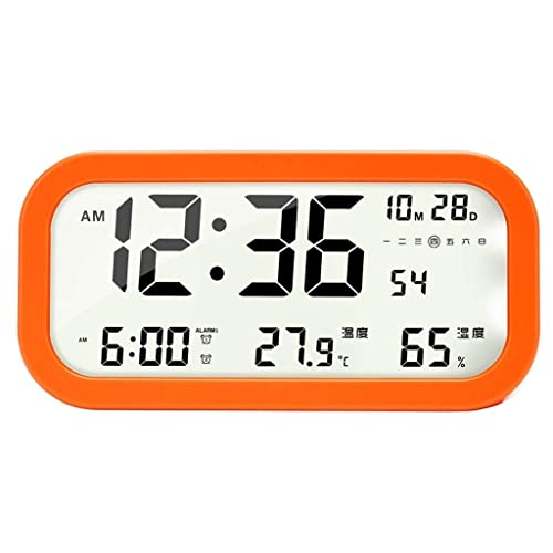 Reloj despertador digital de diseño clásico para evitar pantallas en la noche XXZ