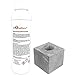 Produktbild SudoreWell® Sauna Aufgussstein Dampfstein 1 Loch aus Speckstein Plus 125ml Saunaaufguss Eukalyptus