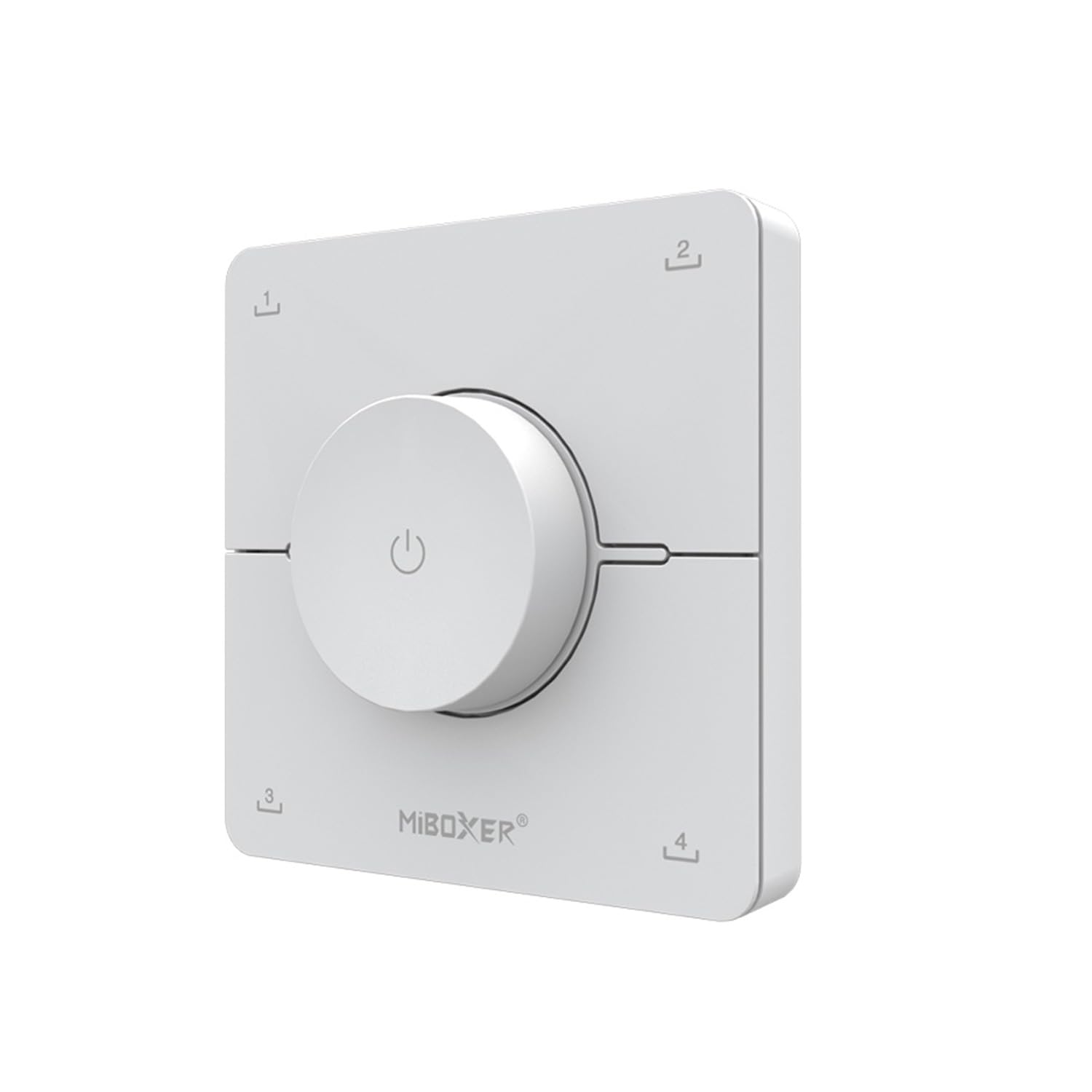 LIGHTEU®, Miboxer 2,4 GHz obrotowy CCT zdalne sterowanie sceną z uchwytem magnetycznym, temperatura barwowa, jasność ściemniana, K0