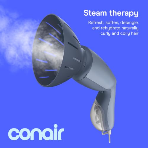 Conair Hair Steamer for Curly Textured Hair, Diffuser Attachment, Portable - image 2