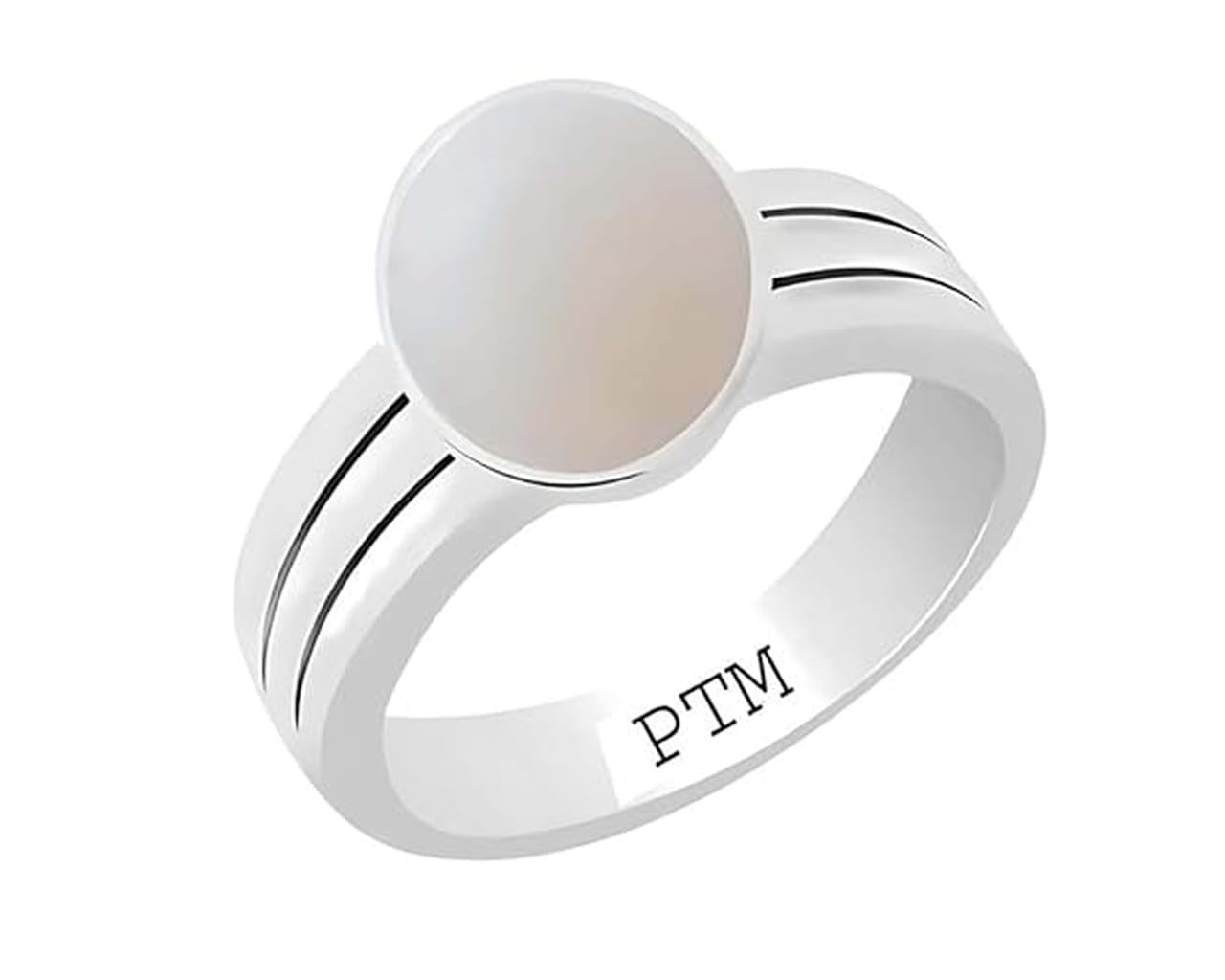 925 Sterling Silver Opal 8.25 Ratti or 7.5 Cts Astrological Gemstone Bis Hallmark Ring for Men & Women-image-45