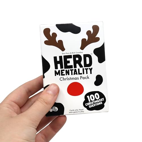 Image of Big Potato Herd Mentality Christmas Booster Board Game for 4+