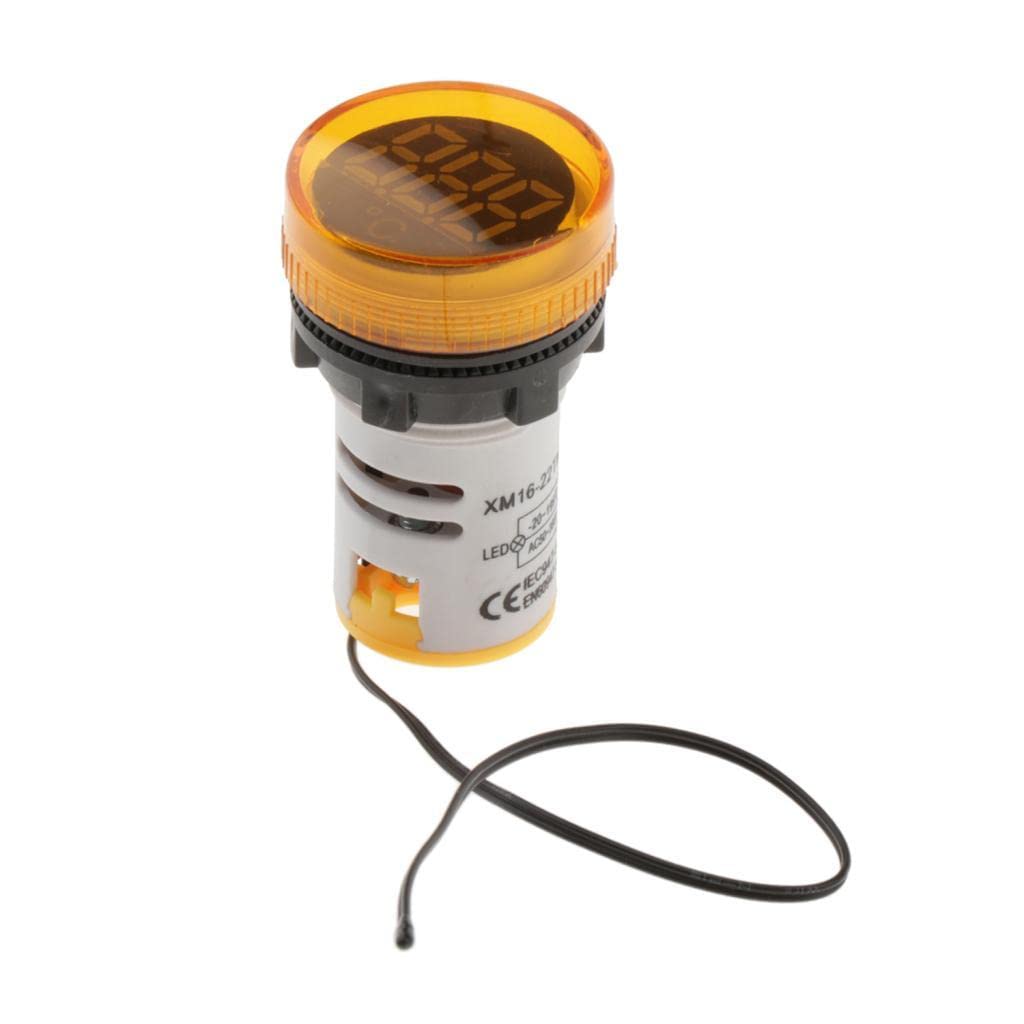 Club Bollywood®22Mm Digital Led Thermometer Celsius Temp Temperature Meter Yellow|Business & Industrial | Electrical & Test Equipment |• Business & Industrial|1 X Thermometer Temperature-picture-24