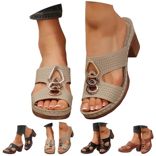 Leinenhose Damen Sommer Weites Bein Boho Strandhose