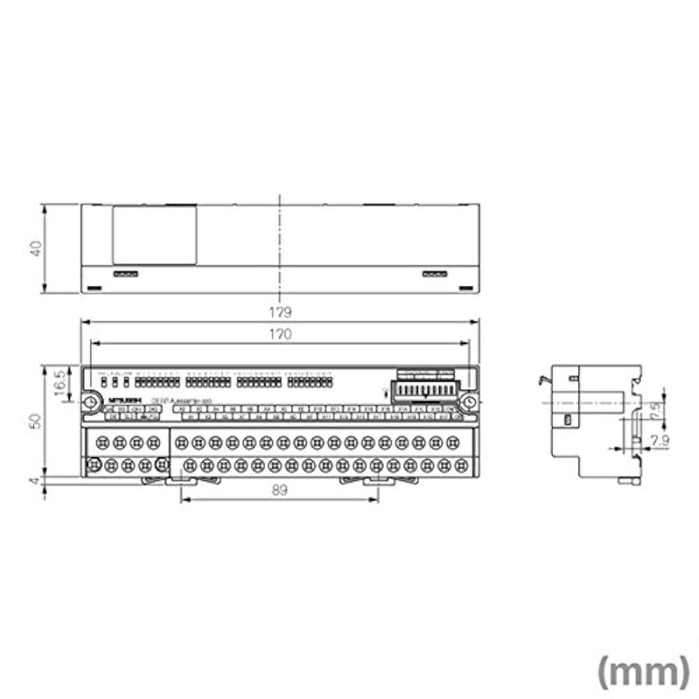 三菱電機 AJ65SBTB1-32DT2 AJ65SBTB1-32DT2 | MELSEC CC-Link小形タイプリモートI/Oユニット（入